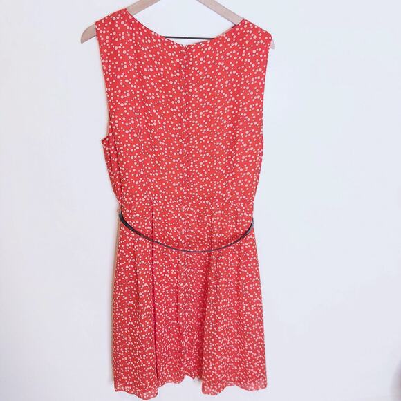 Anthropologie Hi There by Karen Walker Polka Dot Dress Anthropologie 14 Retro - Picture 8 of 13